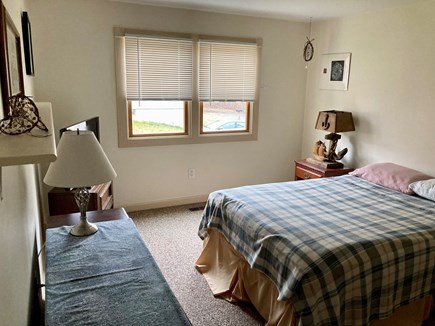 West Yarmouth Cape Cod vacation rental - Bedroom 2: Double Bed, closet, dresser, side tables