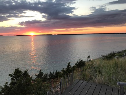 Wellfleet, Lt. Island Cape Cod vacation rental - Gorgeous sunset views from the deck