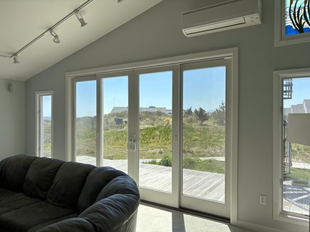 Truro Cape Cod vacation rental - Brand new sliders in living room