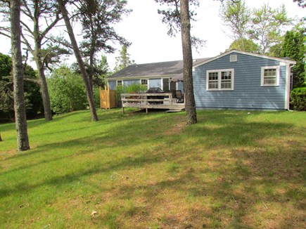 Chatham Cape Cod vacation rental - Back of home with deck, grill and outside shower