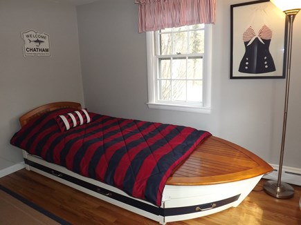 Chatham Cape Cod vacation rental - Twin (boat) bedroom with trundle