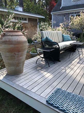 Eastham Cape Cod vacation rental - Back deck