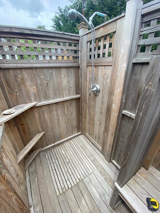 Eastham Cape Cod vacation rental - Outside shower interior