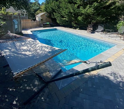 Eastham Cape Cod vacation rental - Gorgeous new pool with multiple seating and lounging options