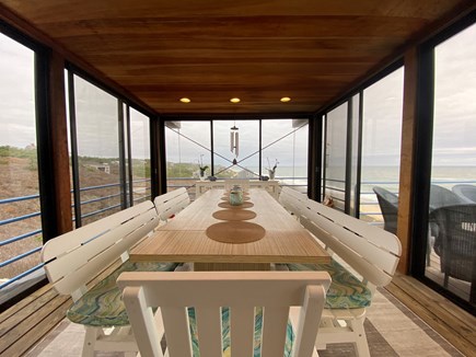 Wellfleet Cape Cod vacation rental - Indoor/ Outdoor Dining Area