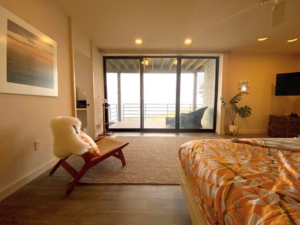 Wellfleet Cape Cod vacation rental - Master Bedroom with Balcony