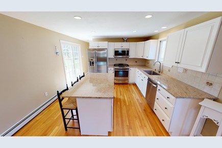 Brewster Cape Cod vacation rental - Kitchen opens to dining room