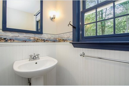 Brewster Cape Cod vacation rental - Half bath on first floor.