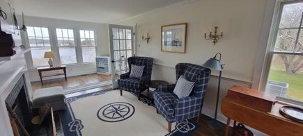 East Orleans Cape Cod vacation rental - Living room with TV