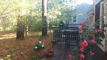 Harwich Cape Cod vacation rental - Private deck for summer relaxing and outdoor dining. (seats 5-6)