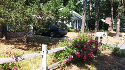 Harwich Cape Cod vacation rental - Private corner location on quiet street, yard faces golf course