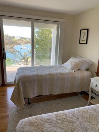 Chatham Cape Cod vacation rental - 2nd Guest Bedroom w/ water view - two twin beds