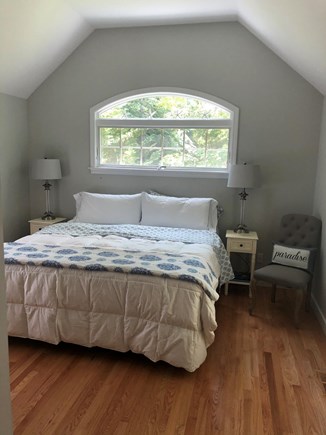 Cotuit Cape Cod vacation rental - Master bed with private master bath & sitting room