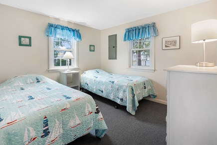 Dennis Port Cape Cod vacation rental - Second bedroom with two twins
