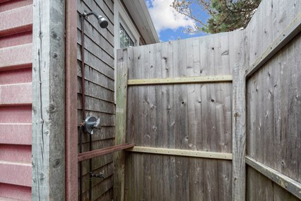 Dennis Port Cape Cod vacation rental - Outdoor shower