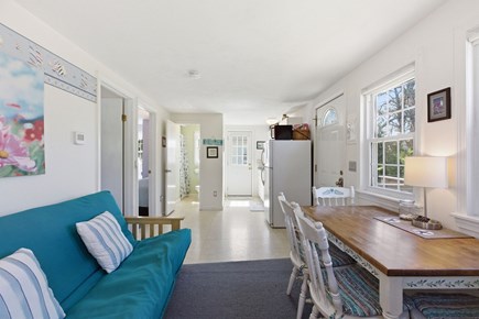 Dennis Port Cape Cod vacation rental - Living room into kitchen