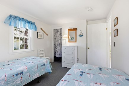 Dennis Port Cape Cod vacation rental - Second bedroom with two twins