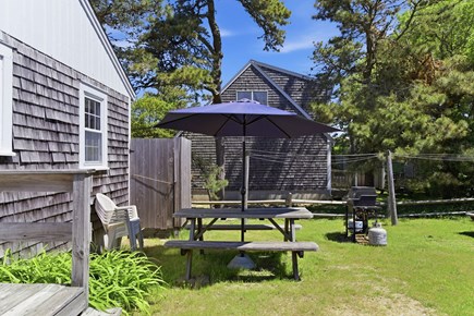 Dennis Port Cape Cod vacation rental - Picnic area with gas grill