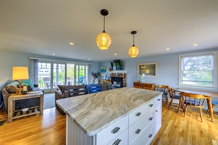 Sagamore Beach Cape Cod vacation rental - Kitchen looking towards Livingroom