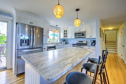 Sagamore Beach Cape Cod vacation rental - Kitchen with bar top seating