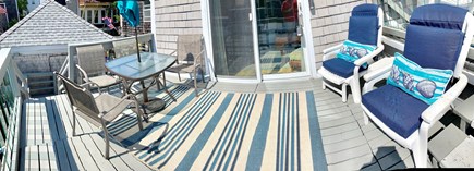 Provincetown, in the CENTER of Town & ON the Cape Cod vacation rental - Deck