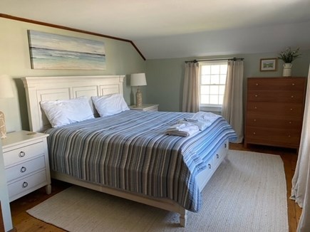 Dennis Port Cape Cod vacation rental - Bedroom 1, king bed, en suite bath