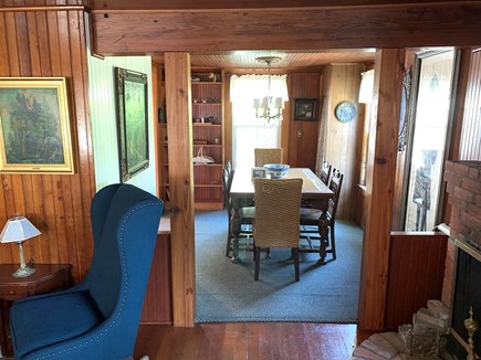 Wellfleet Cape Cod vacation rental - Dining Area from Living Room 2021