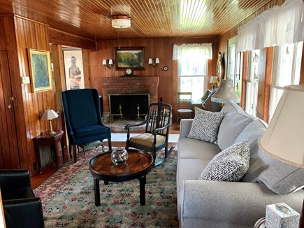 Wellfleet Cape Cod vacation rental - Living Room from den door 2021