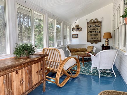 Wellfleet Cape Cod vacation rental - Entry screened/glassed in entry porch 2021