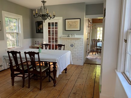 Truro Cape Cod vacation rental - Dining Room with Built Ins