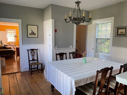 Truro Cape Cod vacation rental - Dining Room headed into Living Room