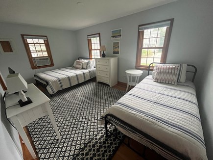 Chatham, Ridgevale Beach area Cape Cod vacation rental - First floor ensuite with one twin, one queen and TV