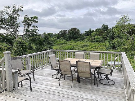 Chatham Cape Cod vacation rental - Deck with Dining Table