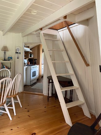 North Chatham Cape Cod vacation rental - Ladder to Bedroom Upstairs
