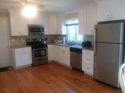 Dennis Cape Cod vacation rental - Renovated kitchen with stanless and granite