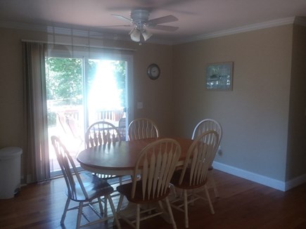 Dennis Cape Cod vacation rental - Dining area with sliders to deck