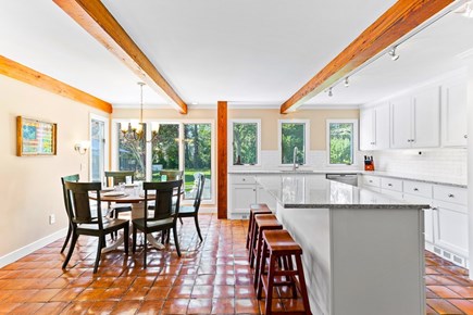 Orleans Cape Cod vacation rental - Breakfast table in kitchen area