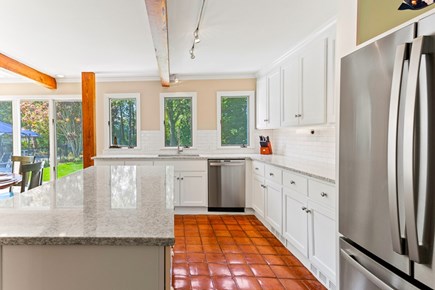 Orleans Cape Cod vacation rental - Big kitchen island for food prep.