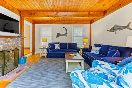 Orleans Cape Cod vacation rental - Cozy living room on one side of the house