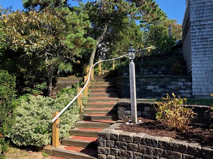 Chatham Cape Cod vacation rental - Entrance Stairway to Cottage