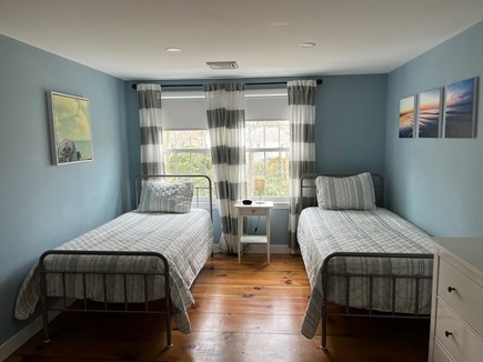 Brewster Cape Cod vacation rental - 2 twin beds, New Bed & Mattress, super quiet room at end of hall.