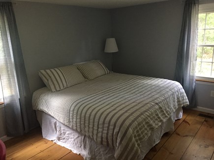 Brewster Cape Cod vacation rental - First floor bedroom – king bed – with small desk for computer