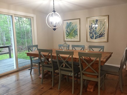 Brewster Cape Cod vacation rental - Dining room – table seats 8 + 4 counter stools nearby