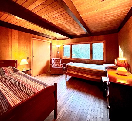 wellfleet Cape Cod vacation rental - Bedroom with two twin beds
