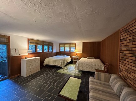 wellfleet Cape Cod vacation rental - Bedroom and sofa