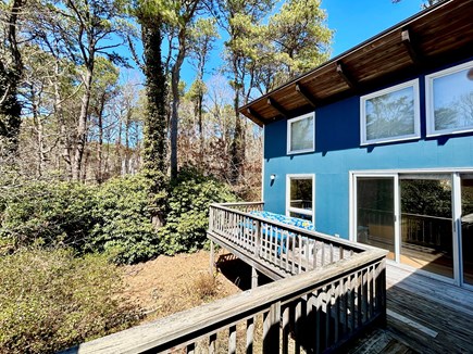 wellfleet Cape Cod vacation rental - Back deck
