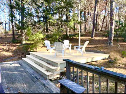 wellfleet Cape Cod vacation rental - Deck and patio area