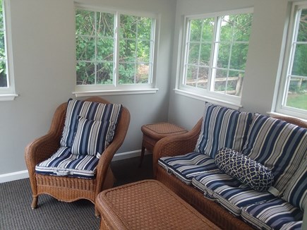 Dennis Cape Cod vacation rental - Comfortable Sunroom
