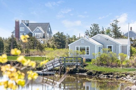 Centerville Cape Cod vacation rental - Back of home and dock.