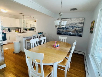 Mashpee, New Seabury Cape Cod vacation rental - Dining area – sunny and bright – opens to kitchen
